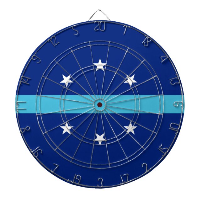 Flag of Anaheim (California, USA) Dart Board (Front)