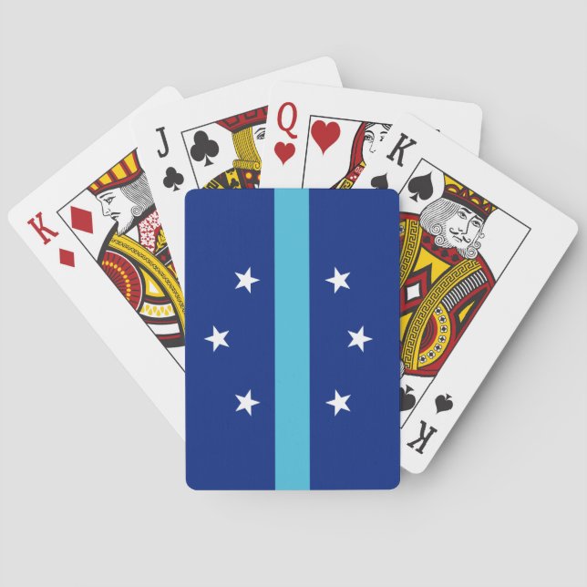 Flag of Anaheim (California, USA) Poker Cards (Back)