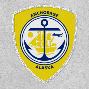 Flag of Anchorage, Alaska Patch