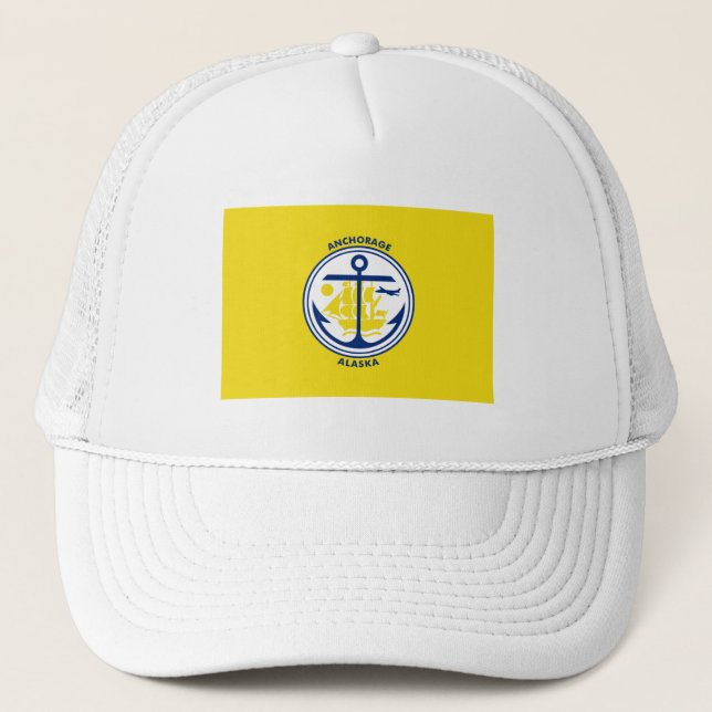 Flag of Anchorage Trucker Hat (Front)