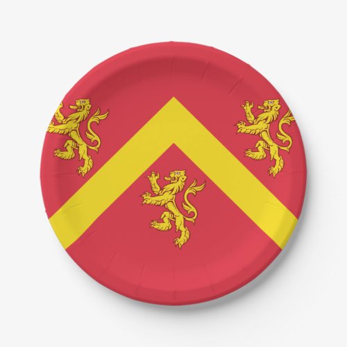 Flag of Anglesey Paper Plates