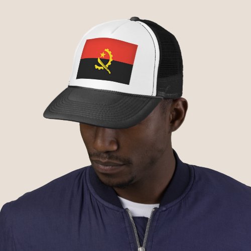 Flag of Angola Trucker Hat