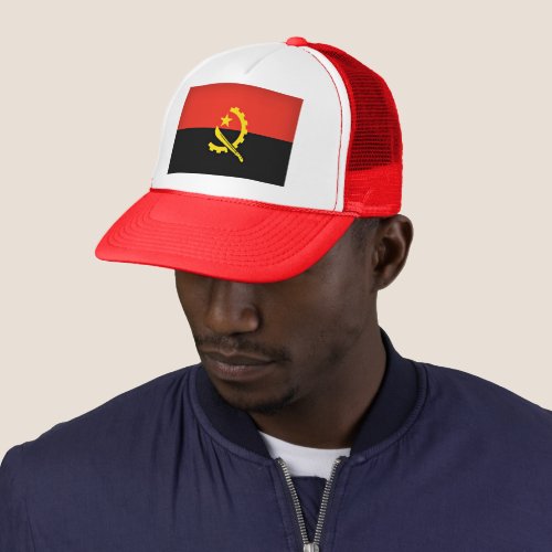 Flag of Angola Trucker Hat