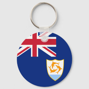Flag of Anguilla Keychain