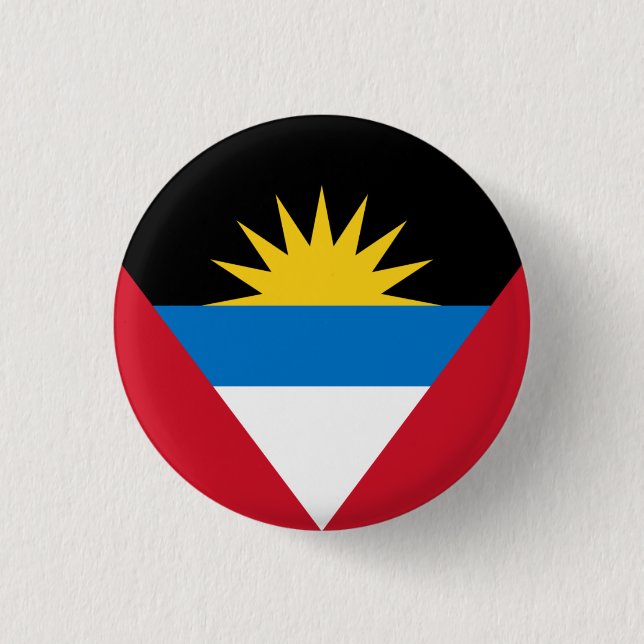 Flag of Antigua and Barbuda, Antiguan Barbudan Button (Front)
