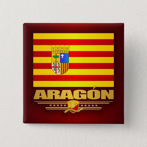 Flag of Aragon Pinback Button