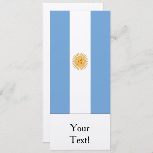 Flag of Argentina (Front/Back)