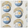 Flag of Argentina Argentines Soccer Ball Pattern Fabric