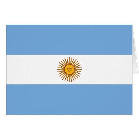 Flag of Argentina Bandera De Argentina (Front Horizontal)