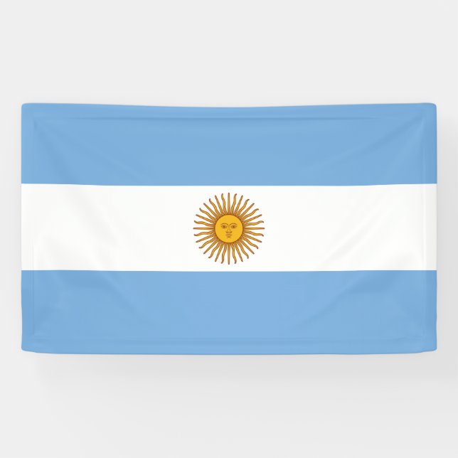 Flag of Argentina Banner (Horizontal)