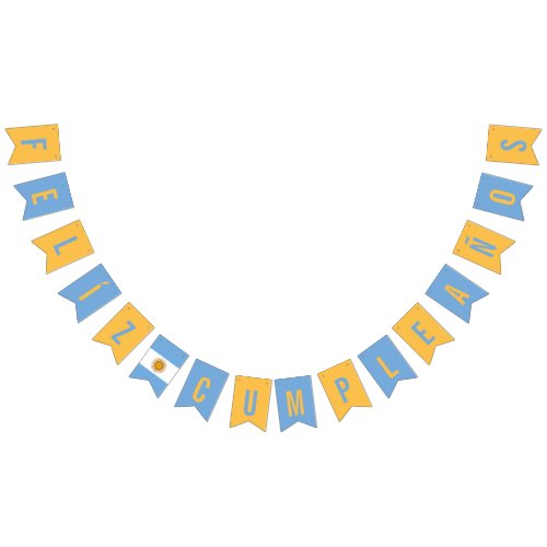 Flag of Argentina Birthday Party Decorations