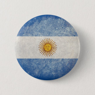 Flag of Argentina Button