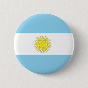 Flag of Argentina Button