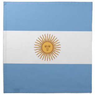 Flag of Argentina Cloth Napkin