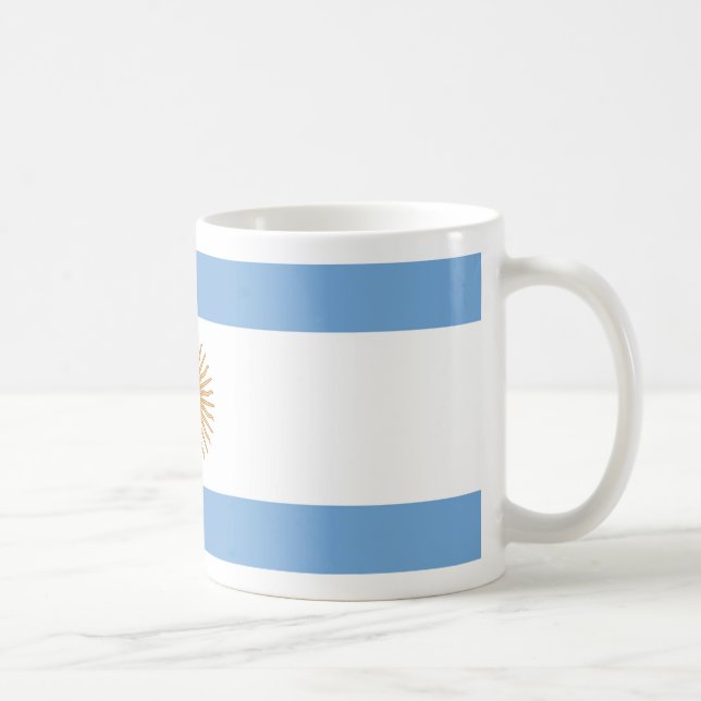 Flag of Argentina Coffee Mug (Right)