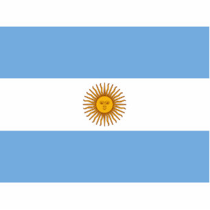 Flag of Argentina Cutout