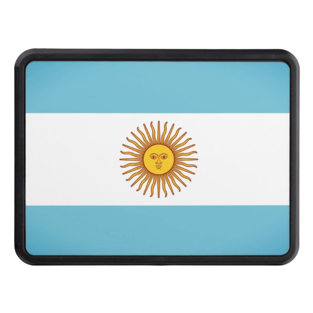 Flag of Argentina Hitch Cover (Front)