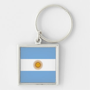 Flag of Argentina Keychain