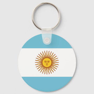 Flag of Argentina Keychain