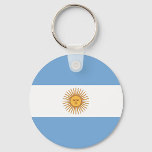 Flag of Argentina Keychain