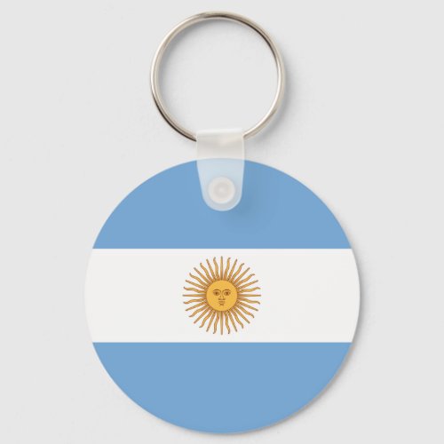 Flag of Argentina Keychain