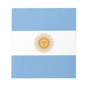 Flag of Argentina Notepad
