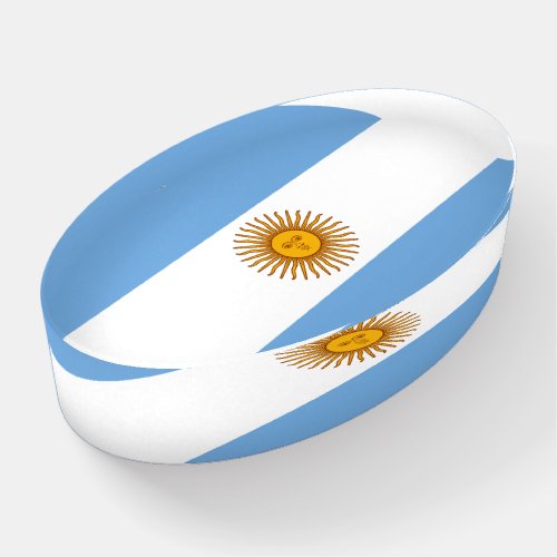 Flag of Argentina Paperweight