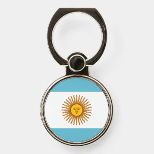Flag of Argentina Phone Ring Stand