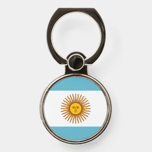 Flag of Argentina Phone Ring Stand