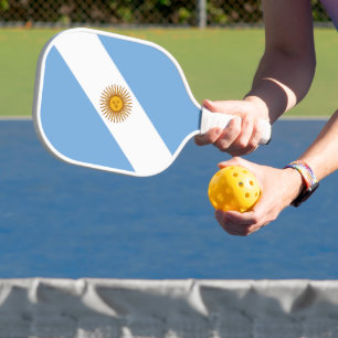 Flag of Argentina Pickleball Paddle