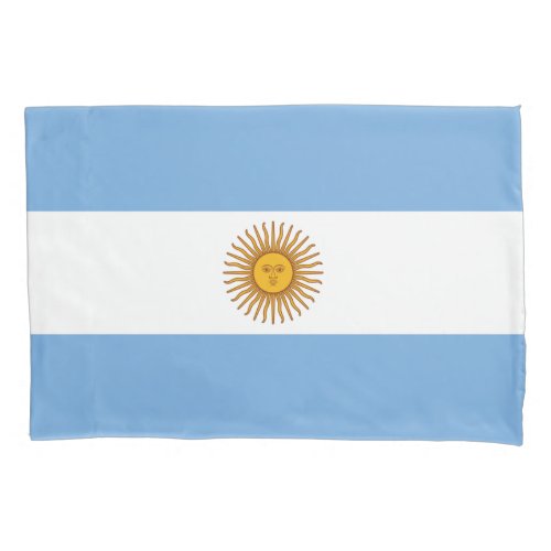 Flag of Argentina Pillow Case