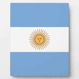 Flag of Argentina Plaque