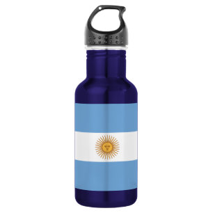 Flag of Argentina Stainless Steel Water Bottle