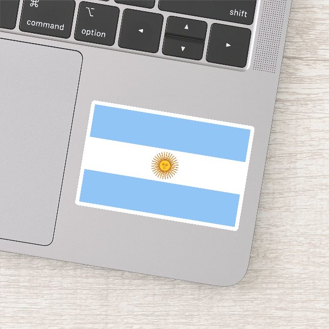 Flag of Argentina Sticker (Detail)