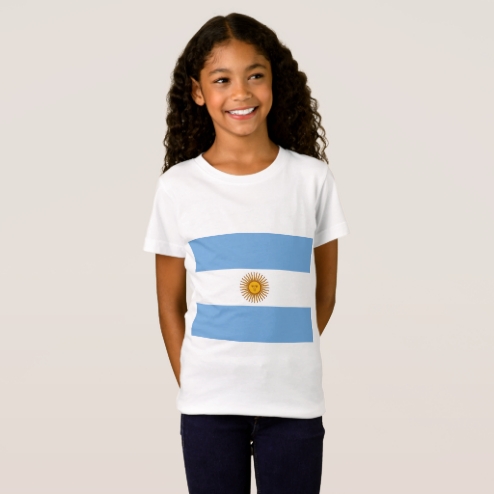 Girls Argentina Shirts