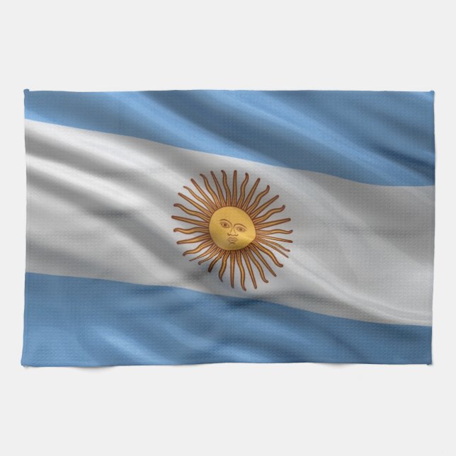 Flag of Argentina Towel (Horizontal)