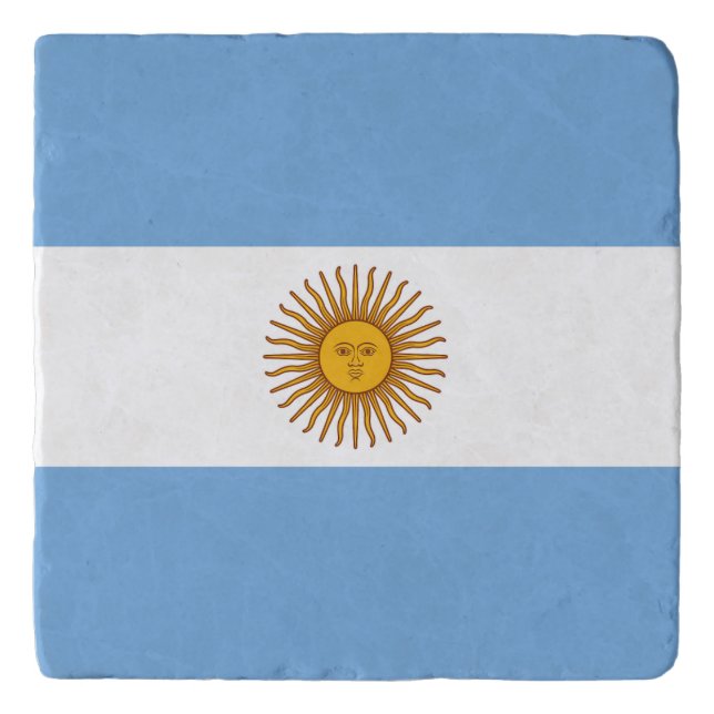 Flag of Argentina Trivet (Front)