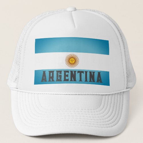 Flag of Argentina Trucker Hat