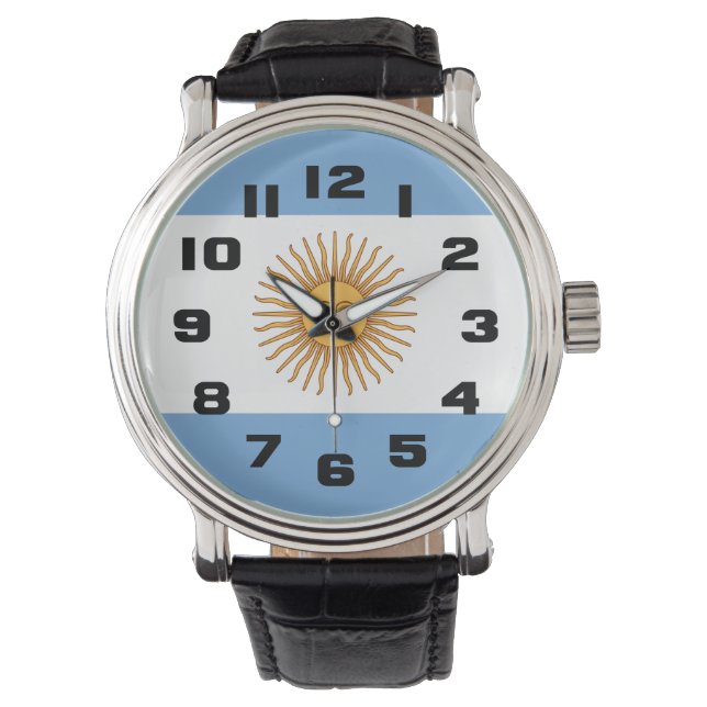 Flag of Argentina Watch (Front)