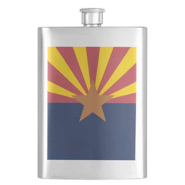 Flag of Arizona Flask (Front)