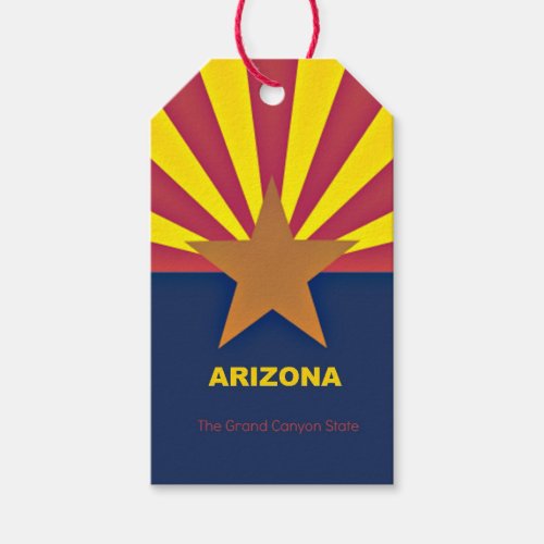 Flag of Arizona Gift Tags