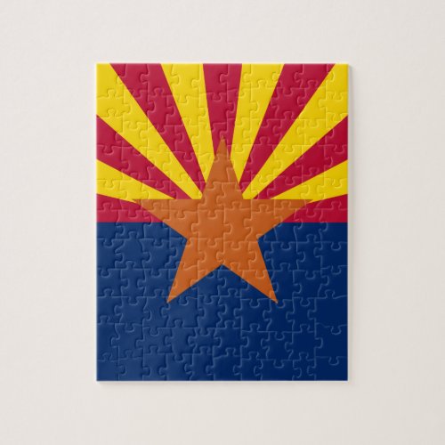 Flag of Arizona Jigsaw Puzzle