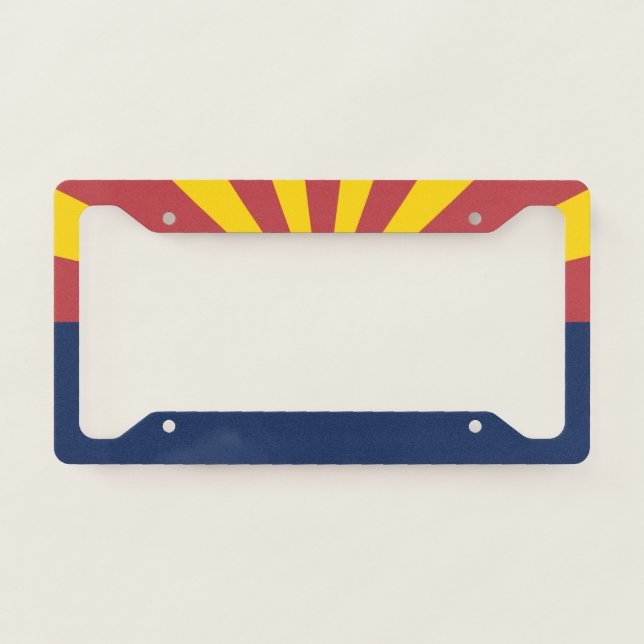 Flag of Arizona License Plate Frame (Front)