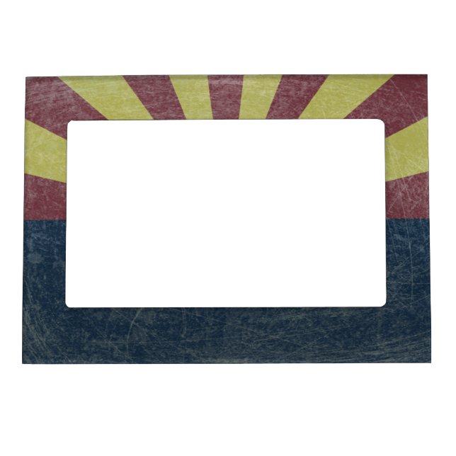 Flag of Arizona Magnetic Photo Frame (Front)