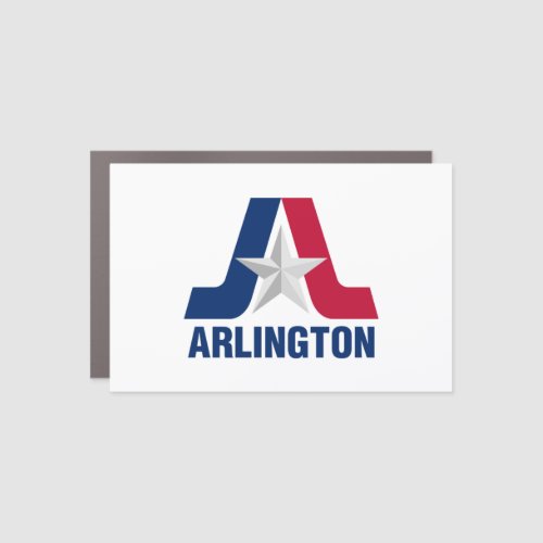 Flag of Arlington Texas Car Magnet