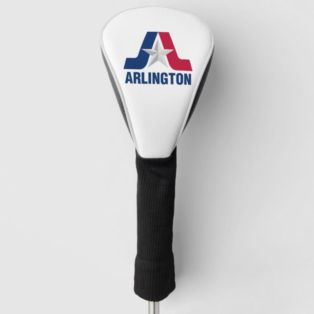 Flag of Arlington, Texas Golf Head Cover (Front)