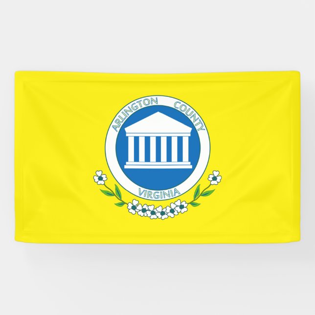 Flag of Arlington (Virginia) Banner (Horizontal)