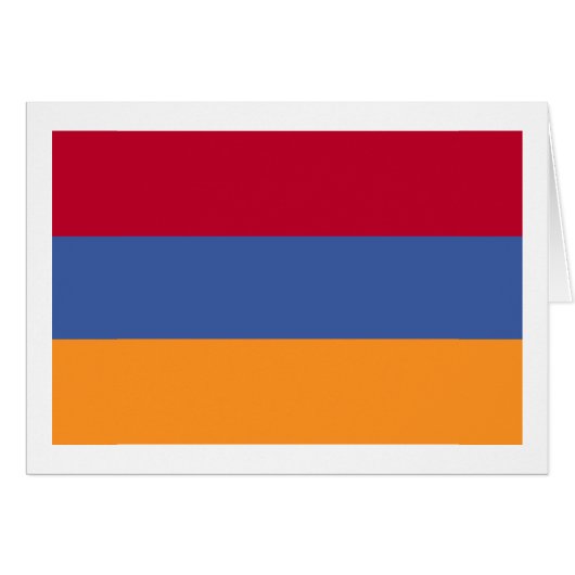 Flag of Armenia Cards (Front Horizontal)
