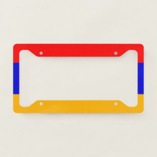 Flag of Armenia License Plate Frame