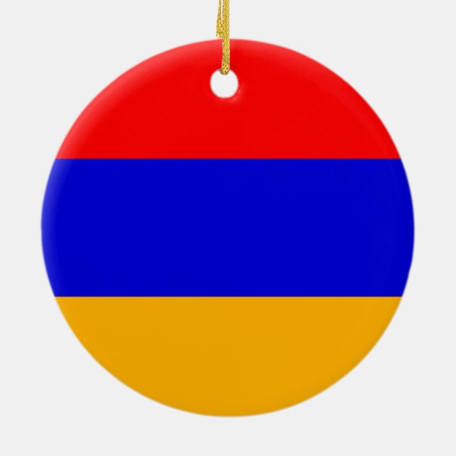 Flag of Armenia Ornament (Back)